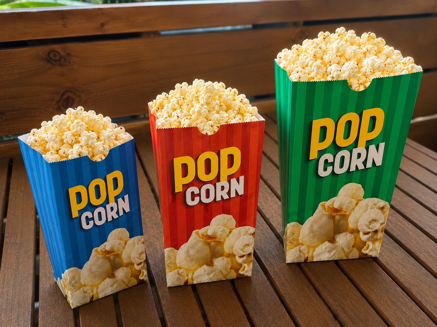 Fresh hand-popped Lemon Squeezy popcorn